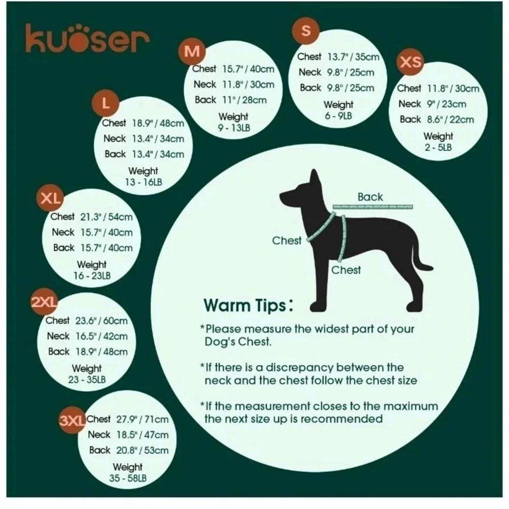 Kuoser‎ Dog Sweater XLARGE Multi color Cable Knit Turtleneck Winter Pet Cozy.